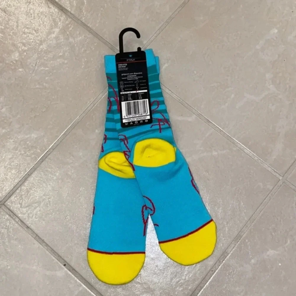 NWT Flamingo Socks Pyvot Artist Series